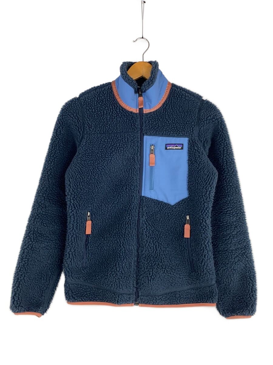 【中古】patagonia◆CLASSIC RETRO-X JACKET/XXS/ポリエステル/米国海軍/STY23074FA19//【レディース御召しもの】