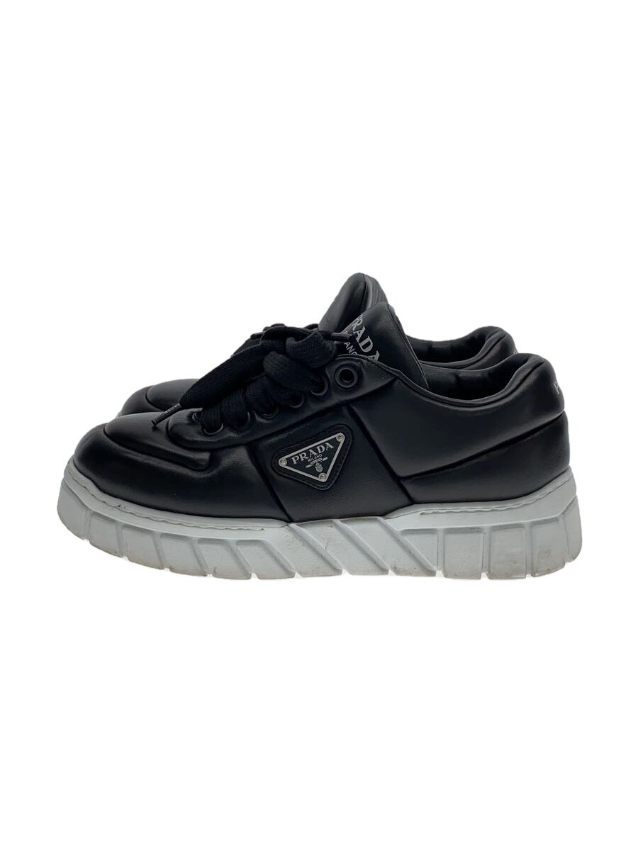 【中古】PRADA◆ローカットスニーカー/UK8.5/BLK/2EE386【シューズ】