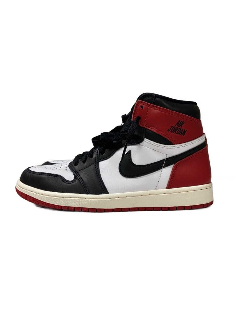 【中古】NIKE◆AIR JORDAN 1 RETRO HIGH OG_エアジョーダン1 レトロ 御機嫌 OG/26.5糎/RED【シューズ】