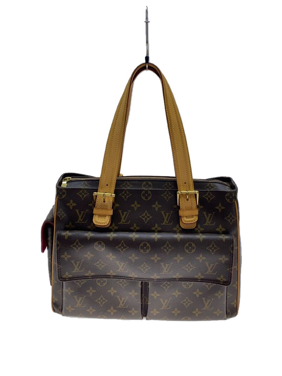 【中古】LOUIS VUITTON◆ミュルティプリ・シテ_モノグラム・キャンバス_BRW/PVC/BRW//【バッグ】｜2ｎｄ STREET 店