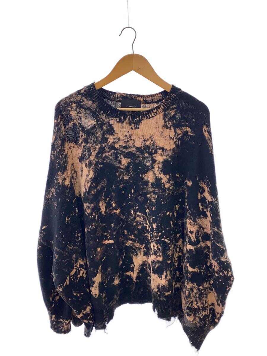 【中古】ZAC VARGAS◆ニット・セーター(厚手)/--/コットン/BLK/JU-3【メンズウェア】|2nd STREET 店