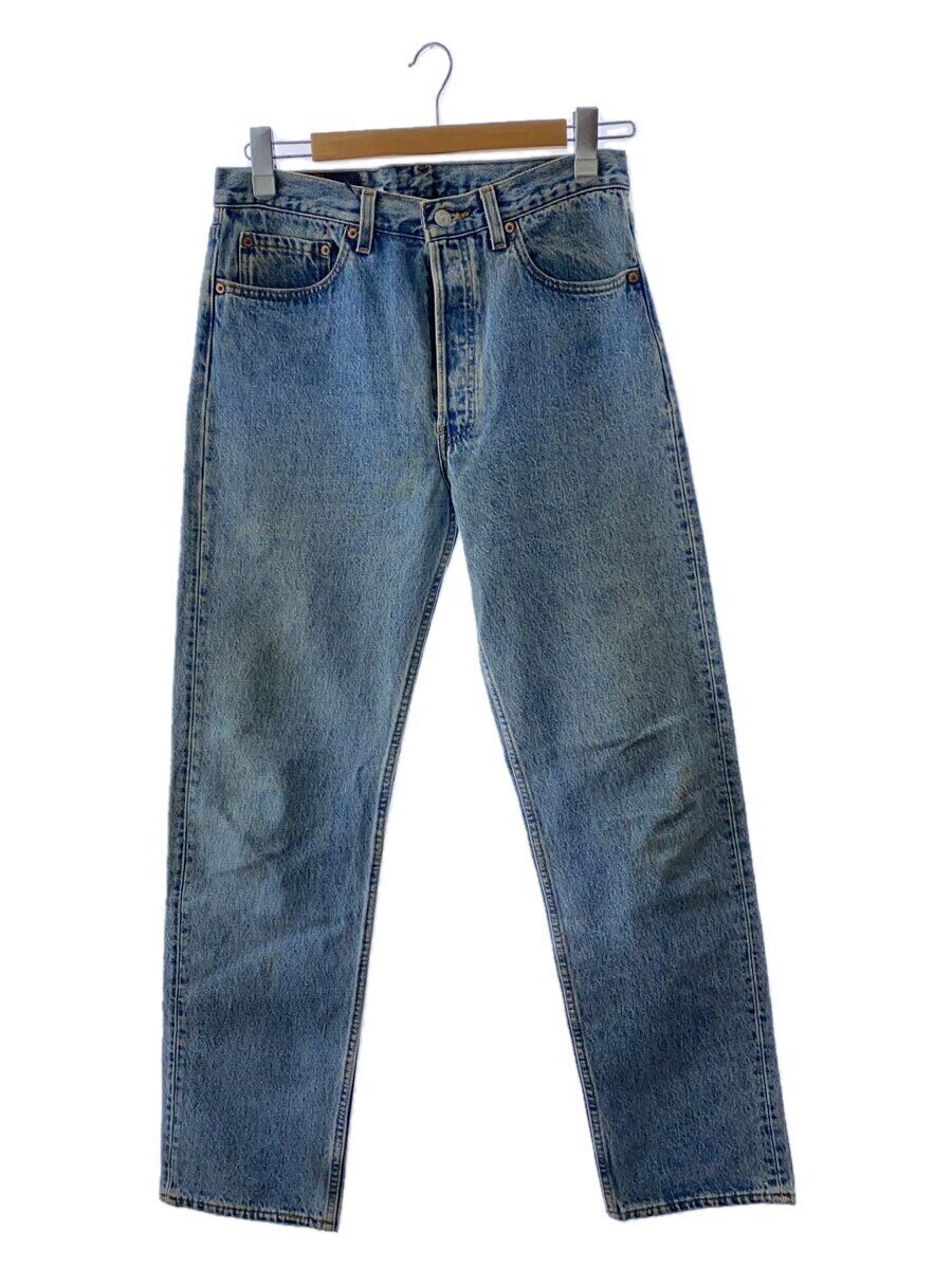 【中古】Levi’s◆90s/USA製/下つ方/33/綿織物/IDG【メンズウェア】
