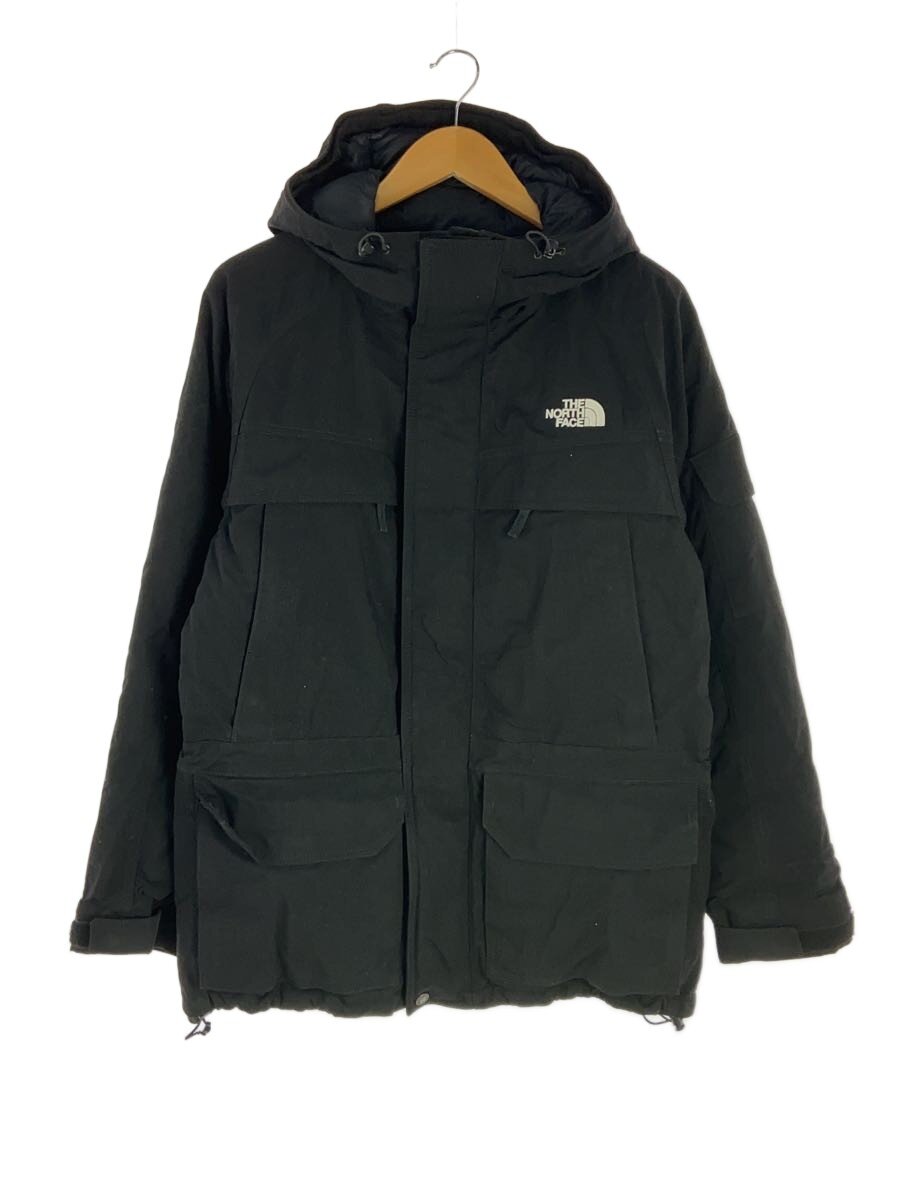 【中古】THE NORTH FACE◆MCMURDO PARKA_マクマードパーカ/M/ナイロン/BLK【メンズウェア】