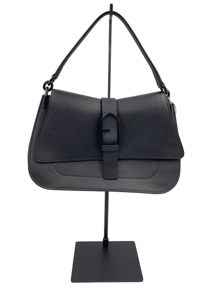 【中古】FURLA◆ショルダーバッグ/レザー/BLK【バッグ】|2nd STREET 店