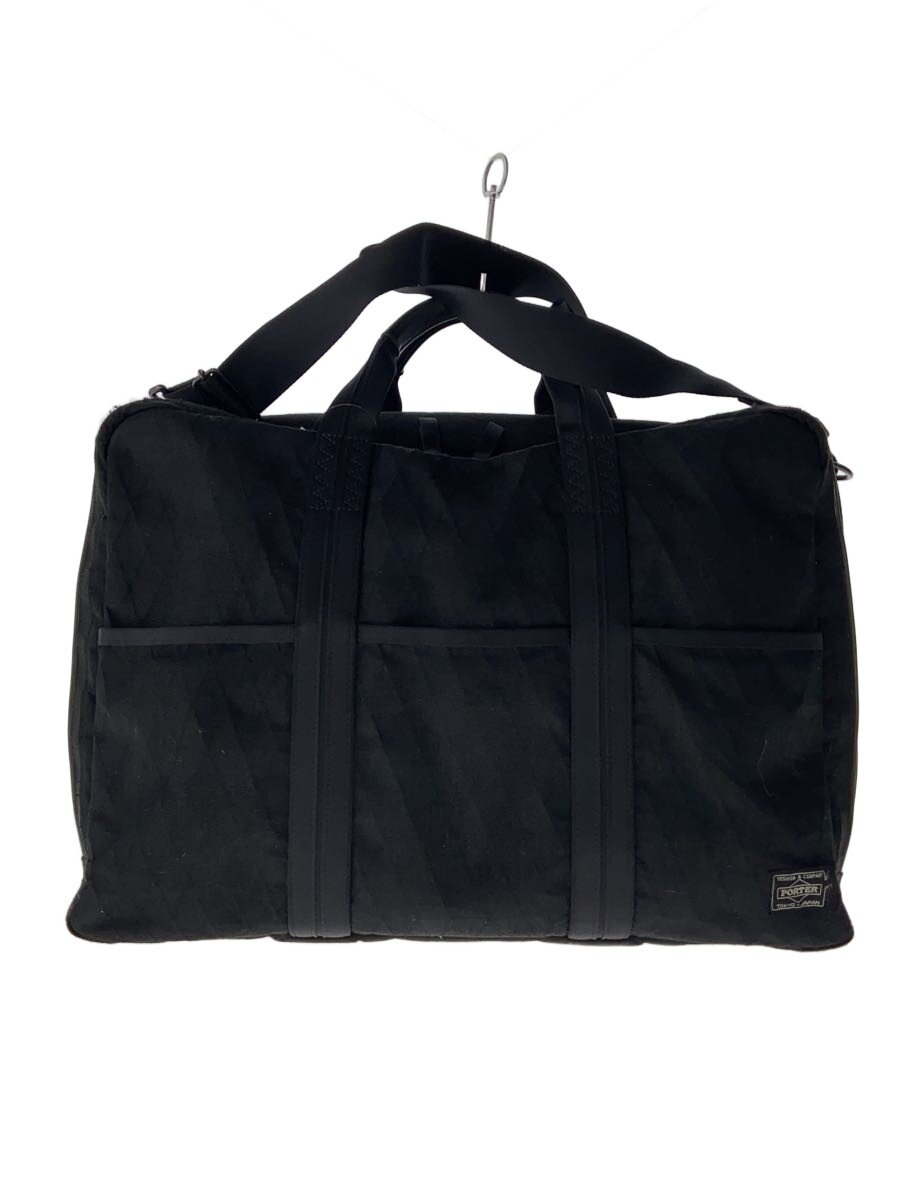 【中古】PORTER◆HYBRID/2WAY BRIEFCASE/ブリーフ入れもの/ナイロン/BLK/737-09204//【御徒面子】