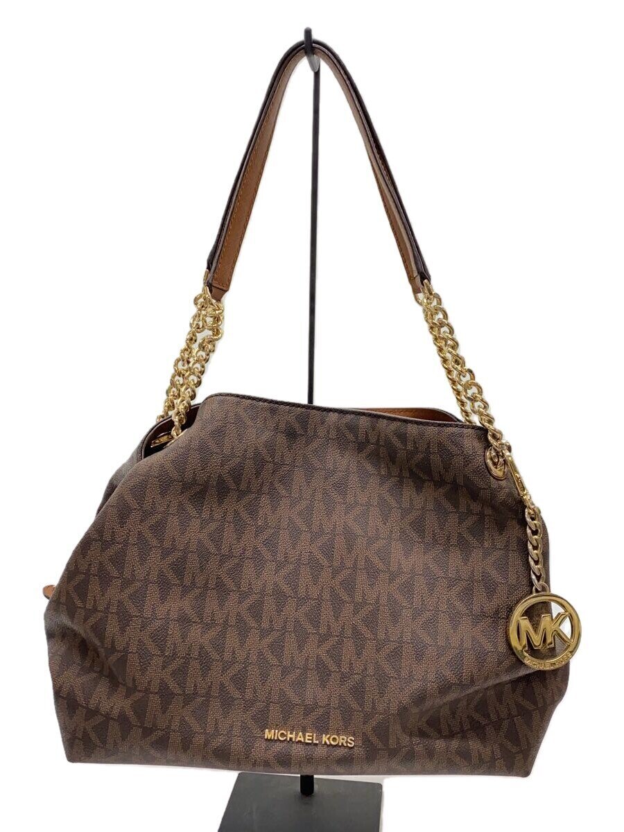 【中古】MICHAEL KORS◆ショルダーバッグ/PVC/BRW/総柄/35H7GTTE3B【バッグ】｜2ｎｄ STREET 店