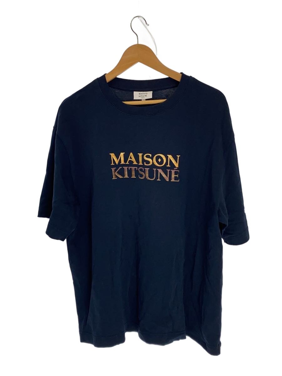 【中古】MAISON KITSUNE◆プルオーバー/M/綿織物/NVY/NM00116\\ｋｊ0119【メンズウェア】