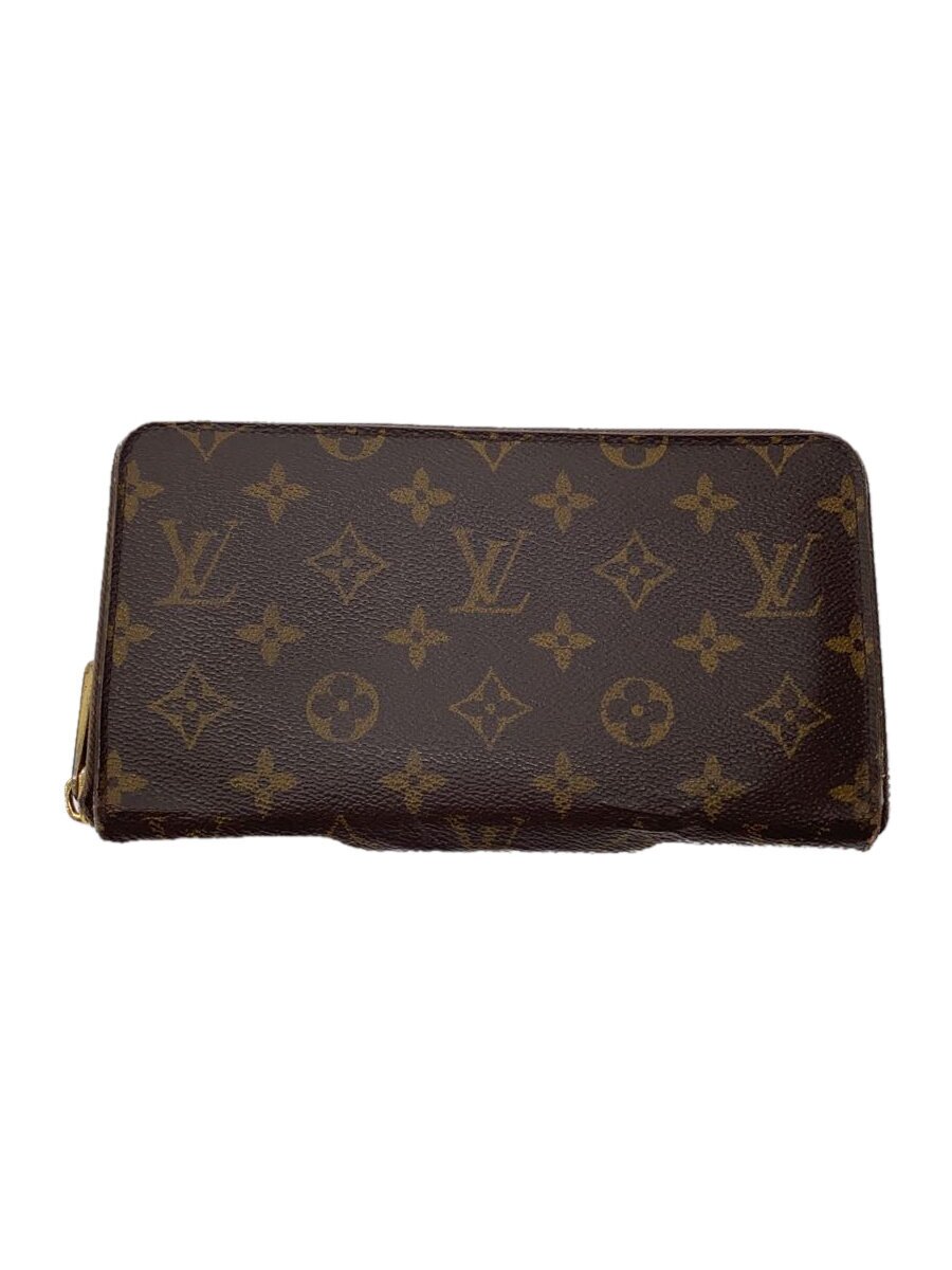 【中古】LOUIS VUITTON◆ジッピー・オーガナイザー_モノグラム・キャンバス_BRW/PVC/BRW/メンズ【服飾雑貨他】｜2ｎｄ STREET 店