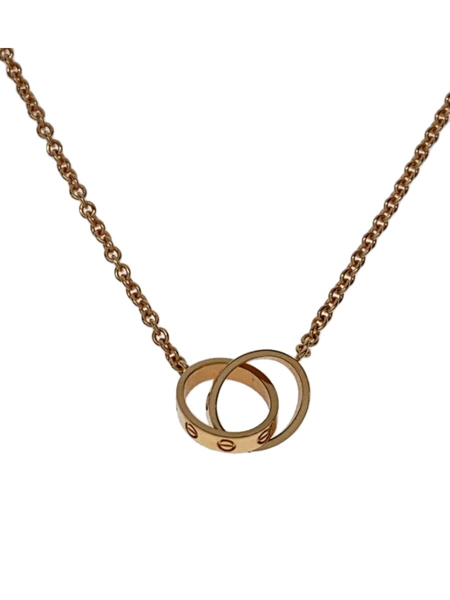 【中古】Cartier◆ベビーラブネックレス/頸飾り/--/GLD/いの一番有/レディース【服飾雑貨他】