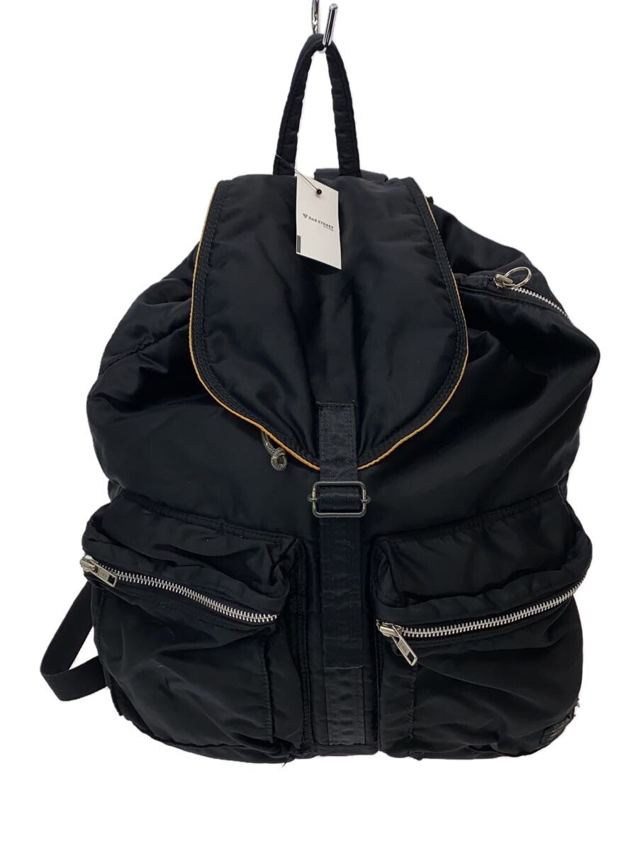 【中古】PORTER◆TANKER BACKPACK/リュック/ナイロン/ブラック/無地【バッグ】｜2ｎｄ STREET 店