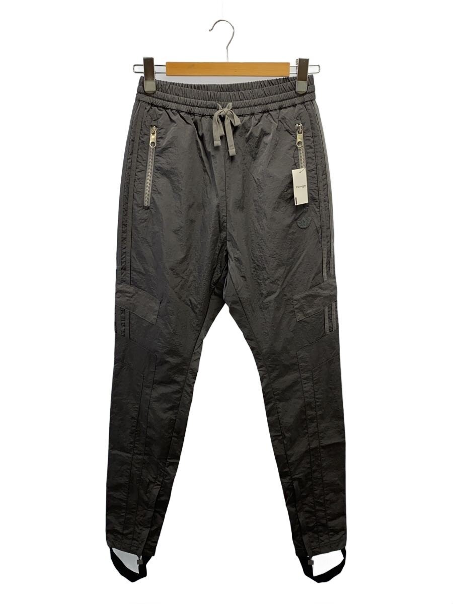 【中古】adidas◆Blue Version/Tracksuit Bottoms/S/ナイロン/しろがね色/固定ディスク2232【メンズウェア】