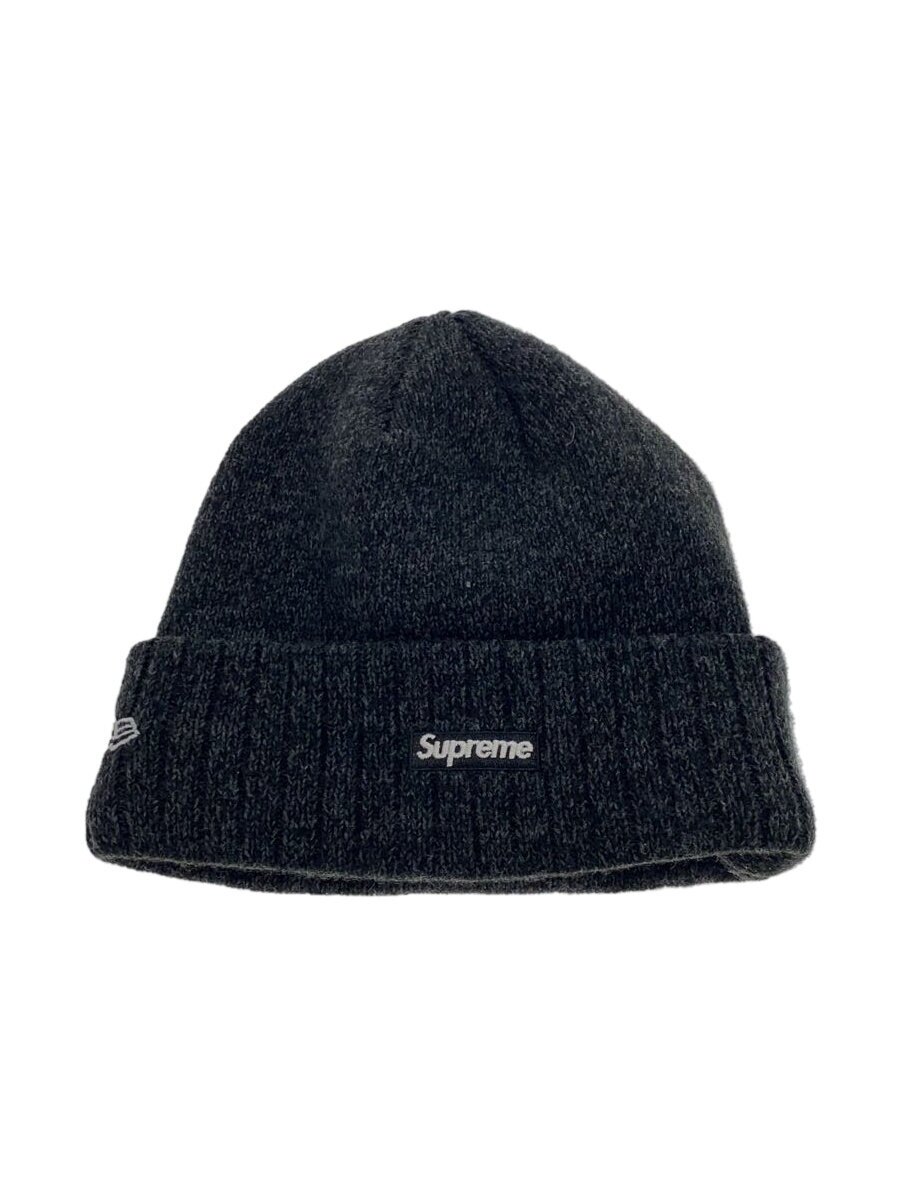 【中古】Supreme◆18FW/New ERA Arc Logo Beanie/ニットキャップ/--/アクリル/GRY/メンズ【服飾雑貨他】｜2ｎｄ STREET 店