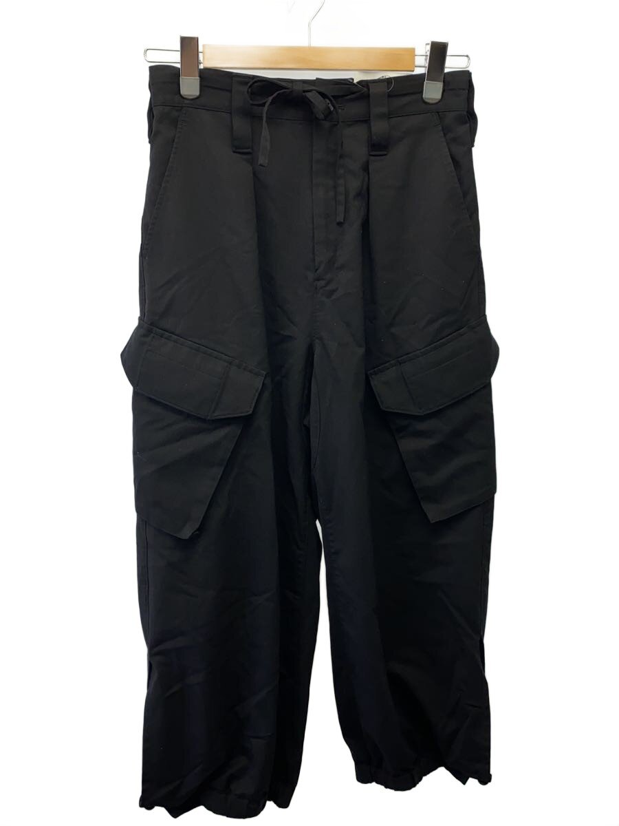 【中古】Y-3◆トラックカーゴ サルエルパンツ/XXS/毛糸/無地/A2E001//【メンズウェア】
