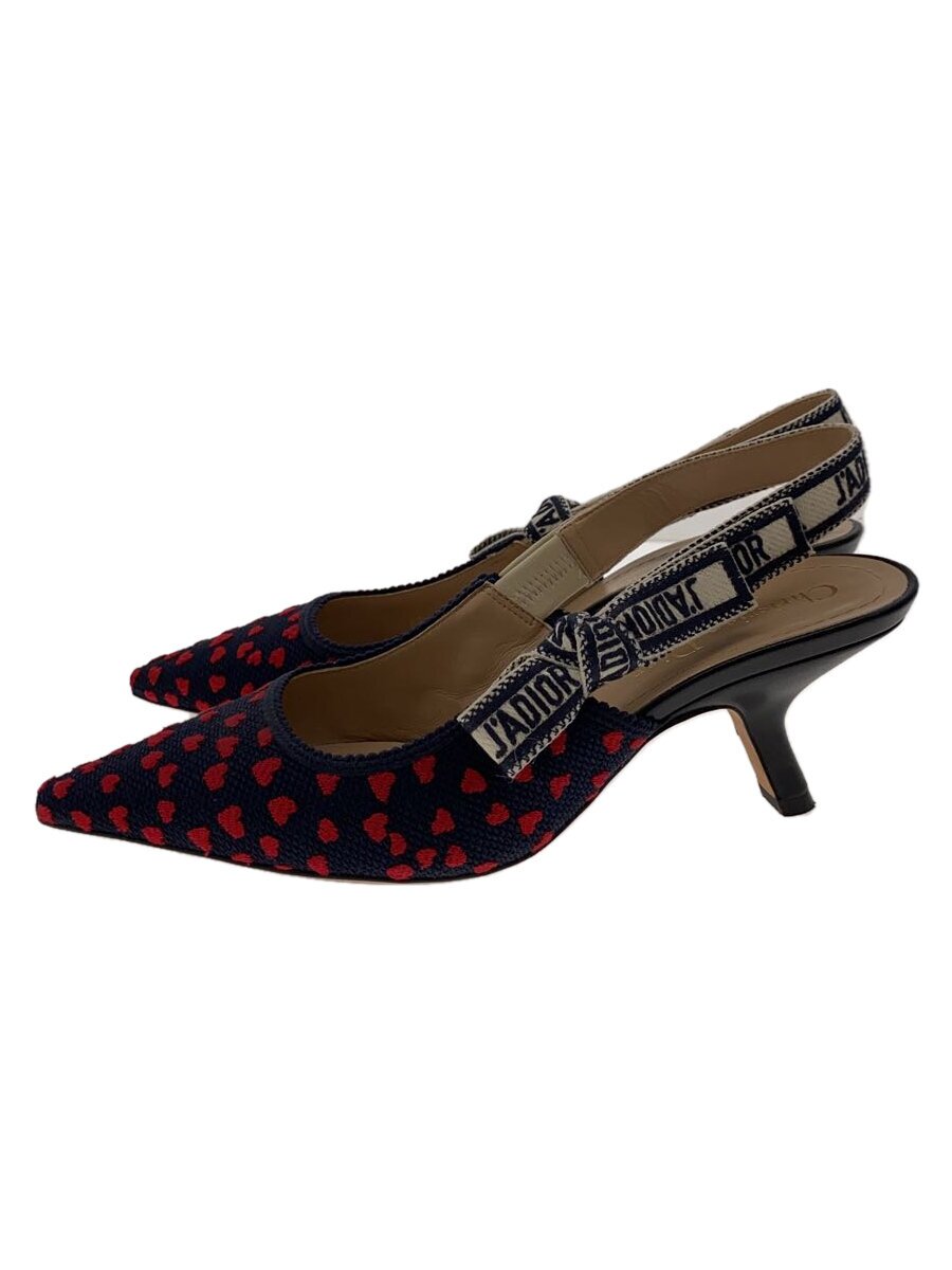 【中古】Christian Dior◆パンプス/36/NVY【シューズ】