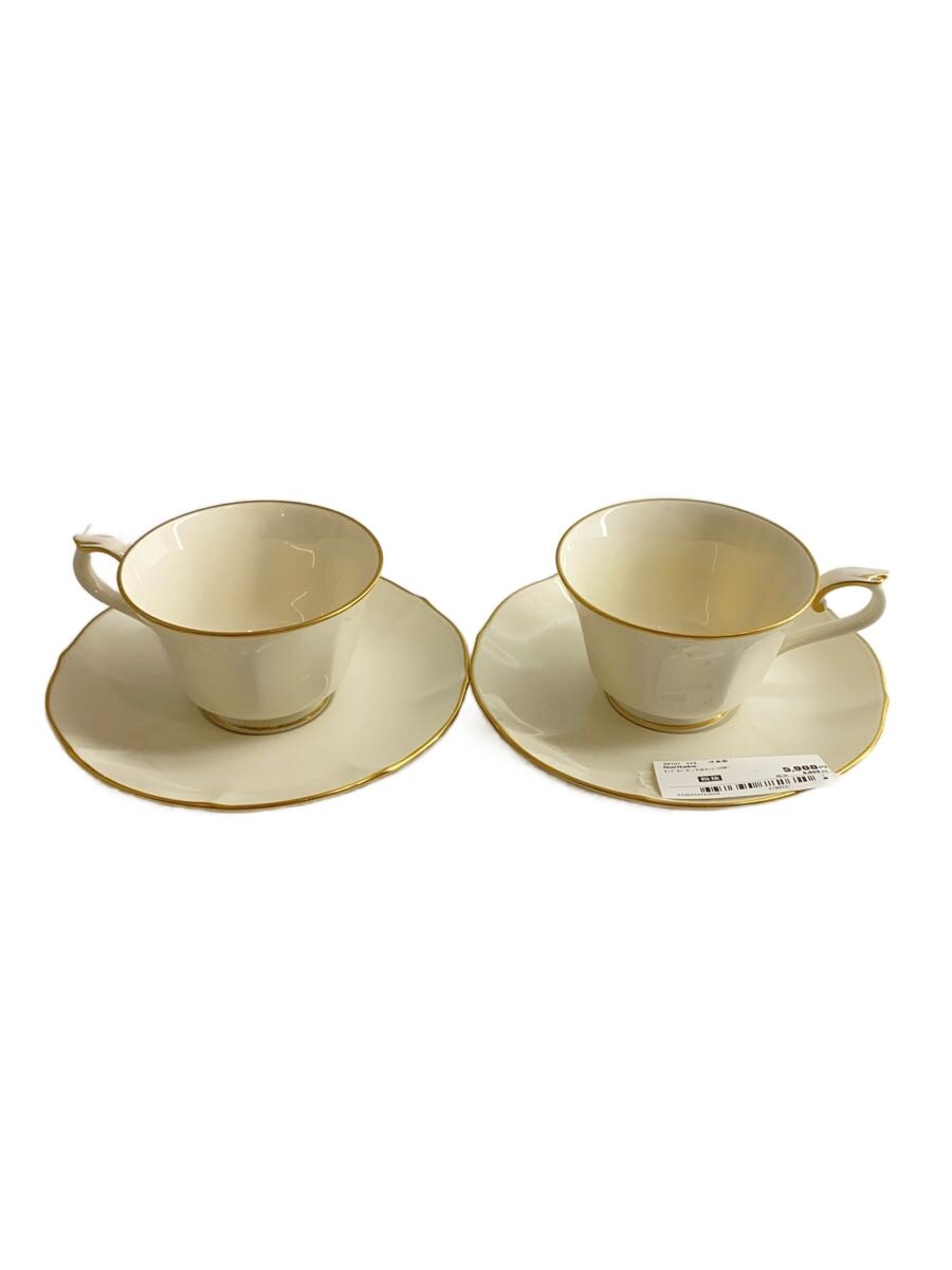 【中古】Noritake◆カップ&ソーサー/4点セット/CRM【キッチン用品】