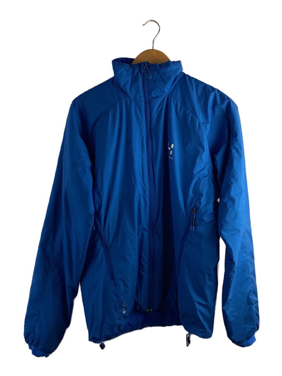 【中古】HAGLOFS◆ソフトシェルマウンテンパーカー/マウンテンパーカ/S/ポリエステル/BLU【メンズウェア】|2nd STREET 店
