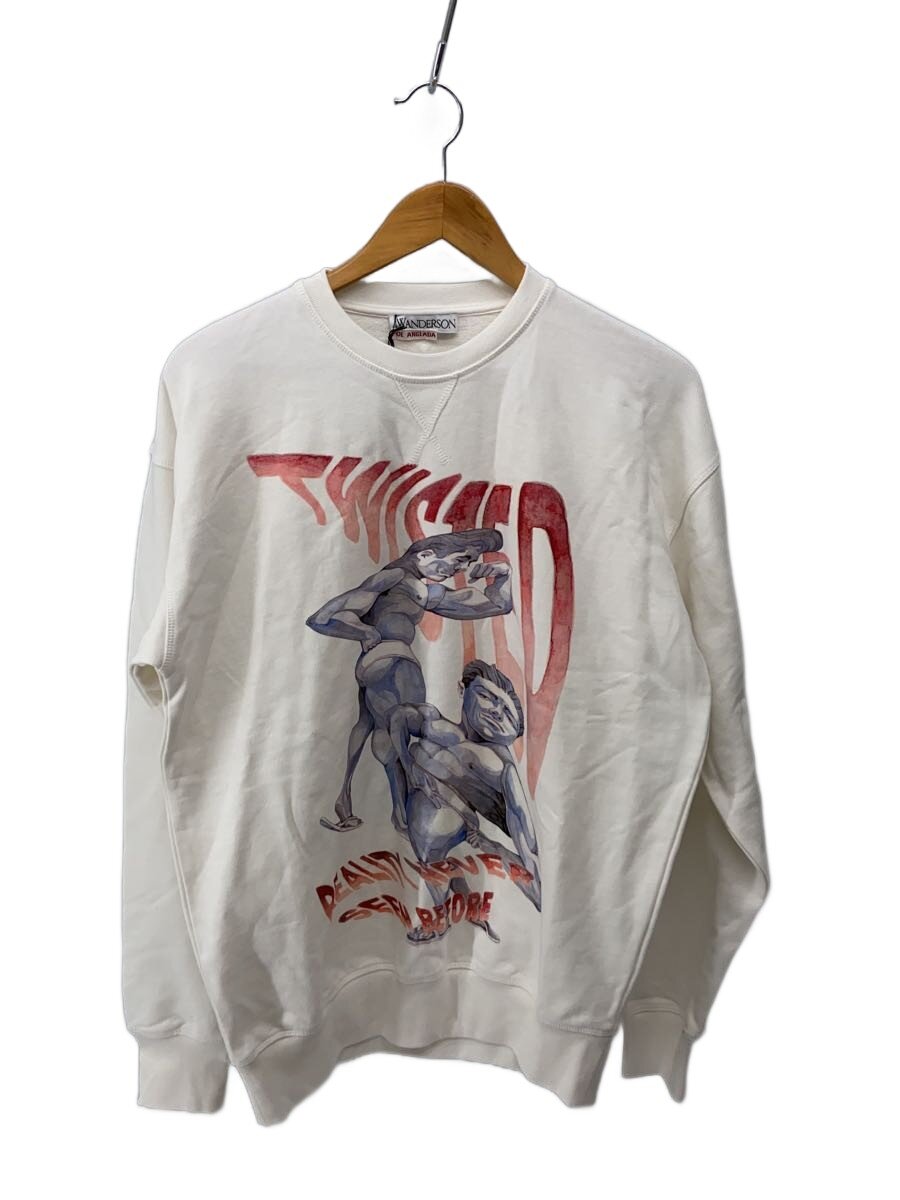 【中古】JW ANDERSON(J.W.ANDERSON)◆流汗/S/綿織物/WHT/刷り上げる/JW0084PG0861002【メンズウェア】