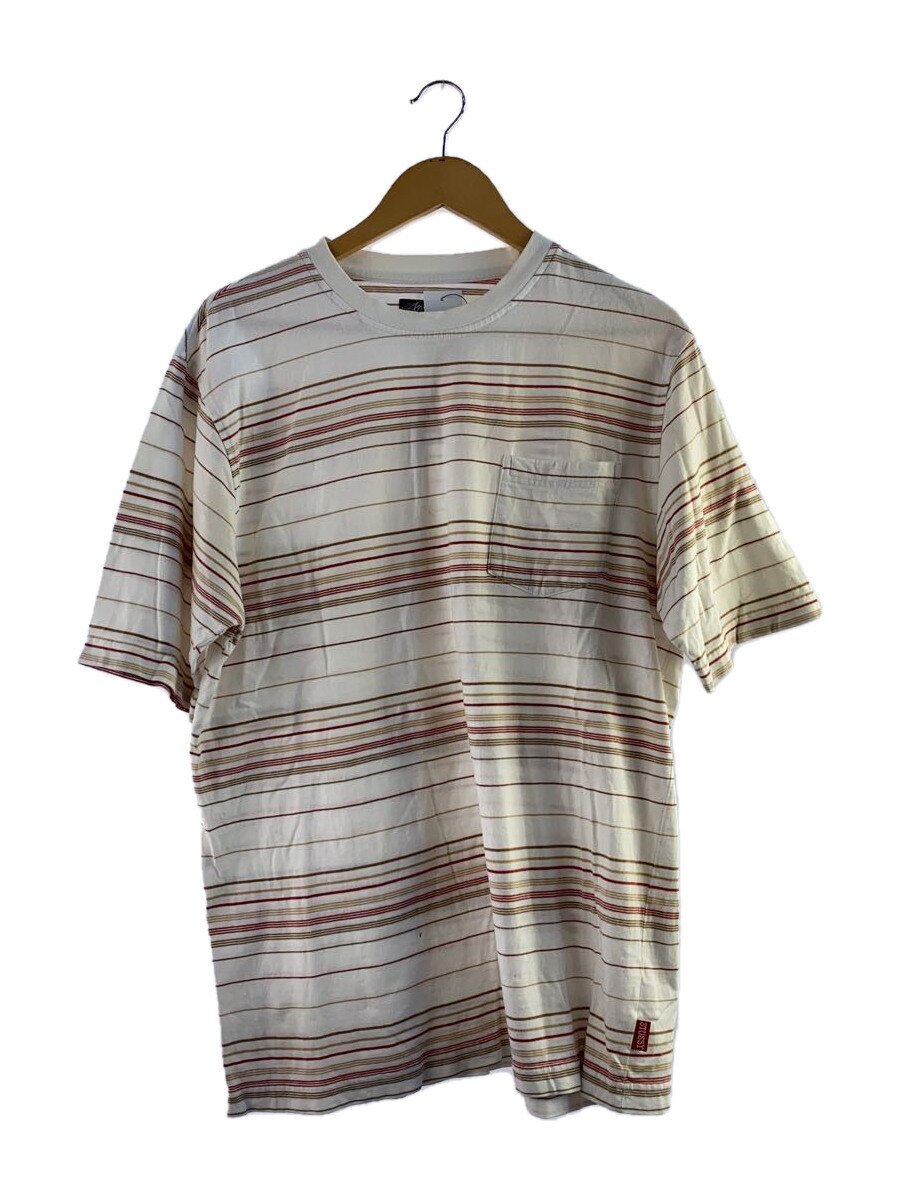【中古】STUSSY◆プルオーバー/L/綿織物/マルチ色合い/間借り人/壱衣嚢/汚れた状態有【メンズウェア】