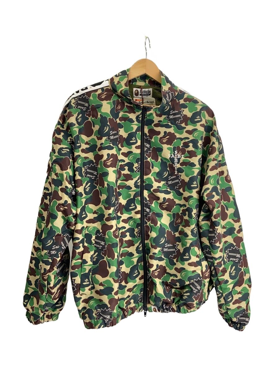 【中古】SAINT MICHAEL◆24SS/貨物自動車上衣/上衣/L/ポリエステル/緑であること/合鴨フラ/SM-YS8-0000-C29【メンズウェア】