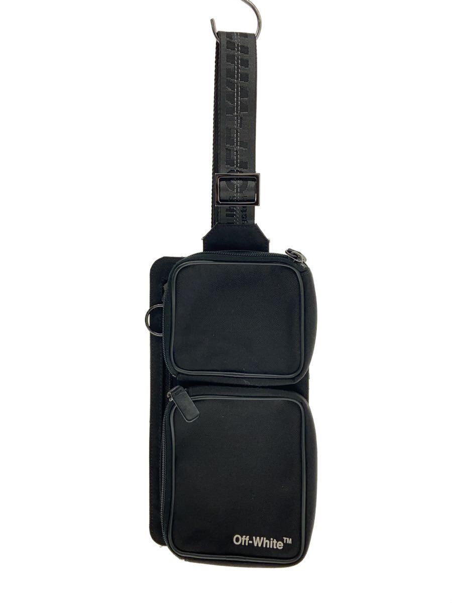 【中古】OFF-WHITE◆ショルダーバッグ/--/BLK/OMNA024E18521022【御徒面子】
