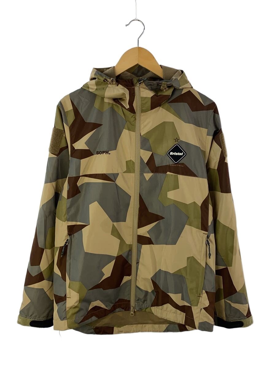 【中古】F.C.R.B.(F.C.Real Bristol)◆CAMOUFLAGE PRACTICE JAナイロンジャケット/S/ナイロン/KHK/カモフラ/ボディ擦れ【メンズウェア】｜2ｎｄ STREET 店