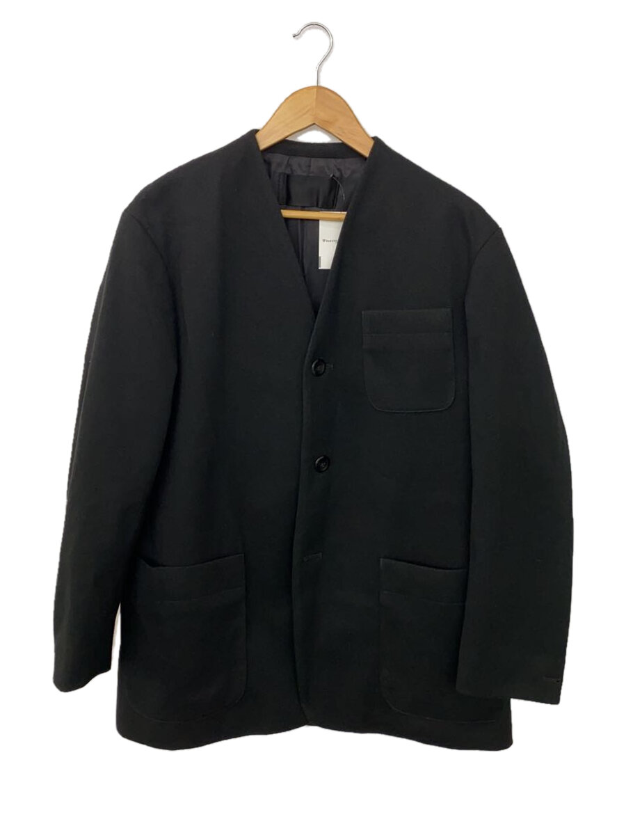 【中古】th products◆Collarless Jacket/テーラードジャケット/1/ウール/BLK/2402-JK58-M202【メンズウェア】｜2ｎｄ STREET 店 18,691円