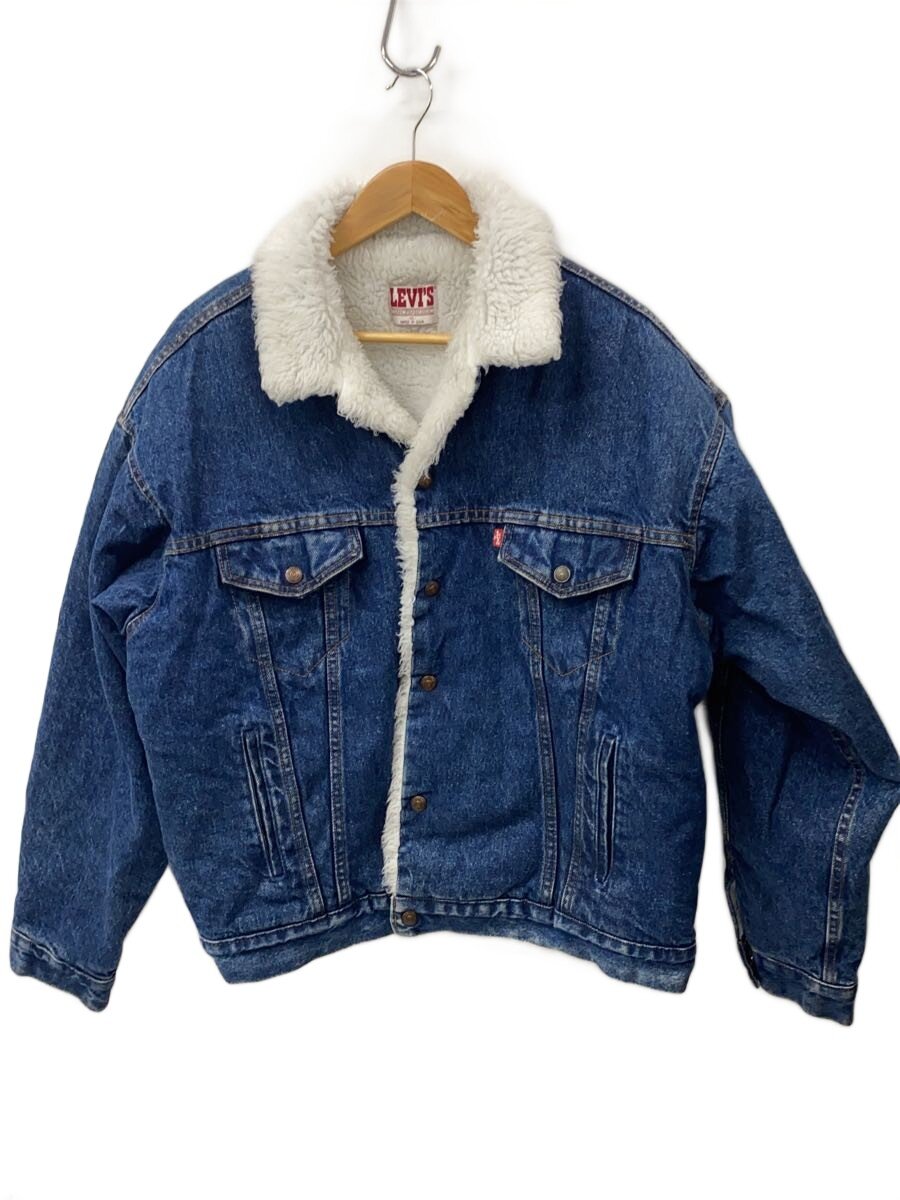 【中古】Levi’s◆デニムボアジャケット/XL/ジーンズ/IDG/無地/80S/【メンズウェア】