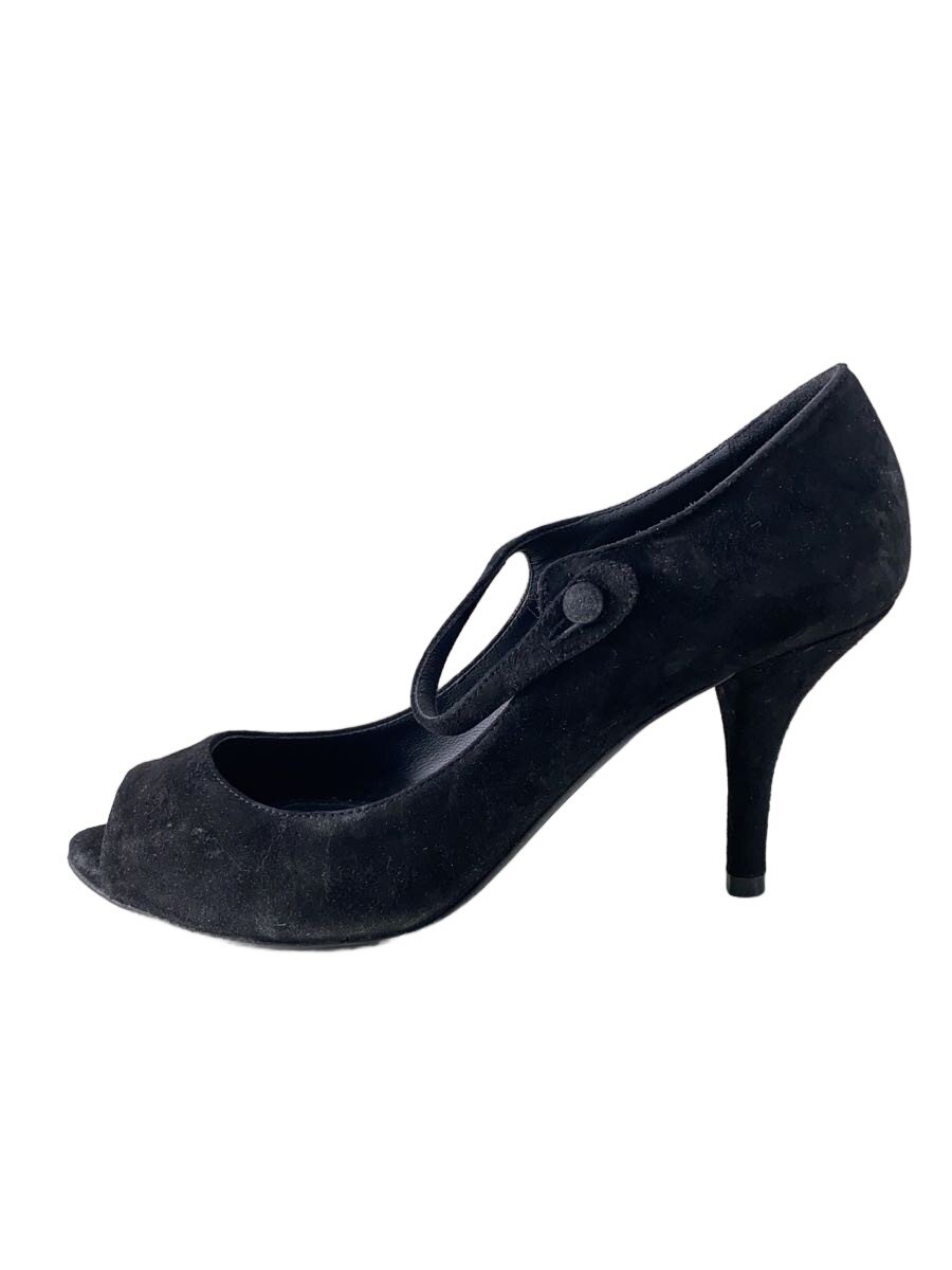 【中古】BOTTEGA VENETA◆パンプス/--/BLK【シューズ】
