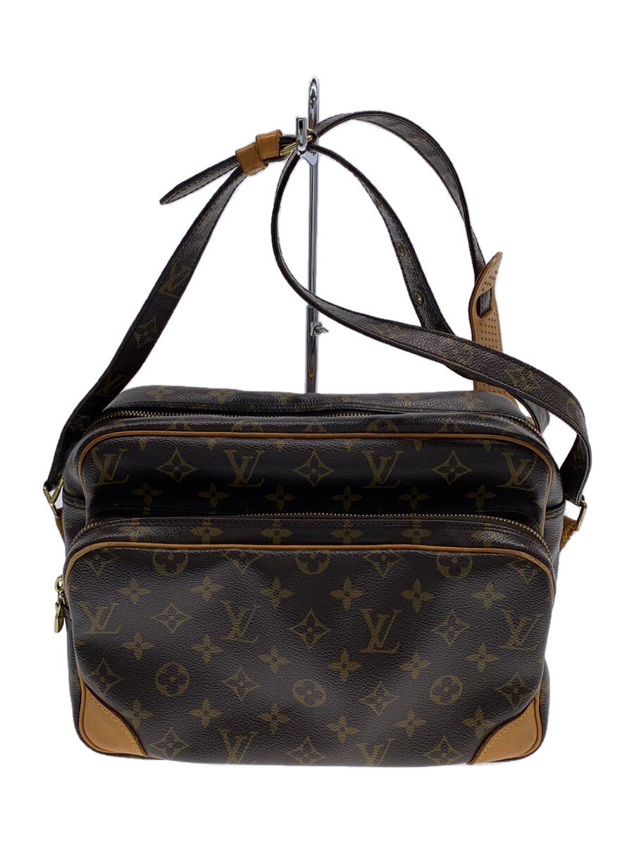 【中古】LOUIS VUITTON◆ナイル_モノグラム・キャンバス_BRW/PVC/BRW/モノグラム【バッグ】｜2ｎｄ STREET 店