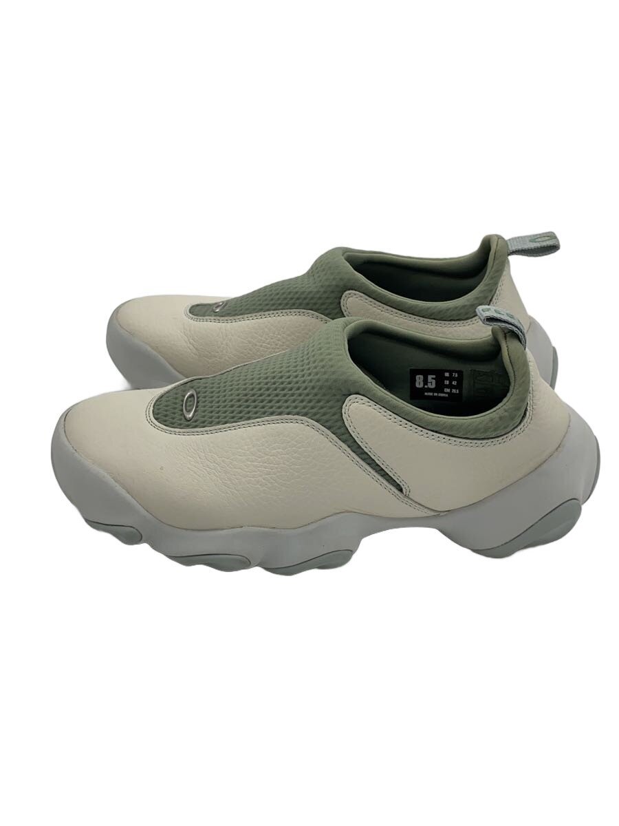 【中古】OAKLEY◆ローカットスニーカー/26.5珊/WHT//【シューズ】