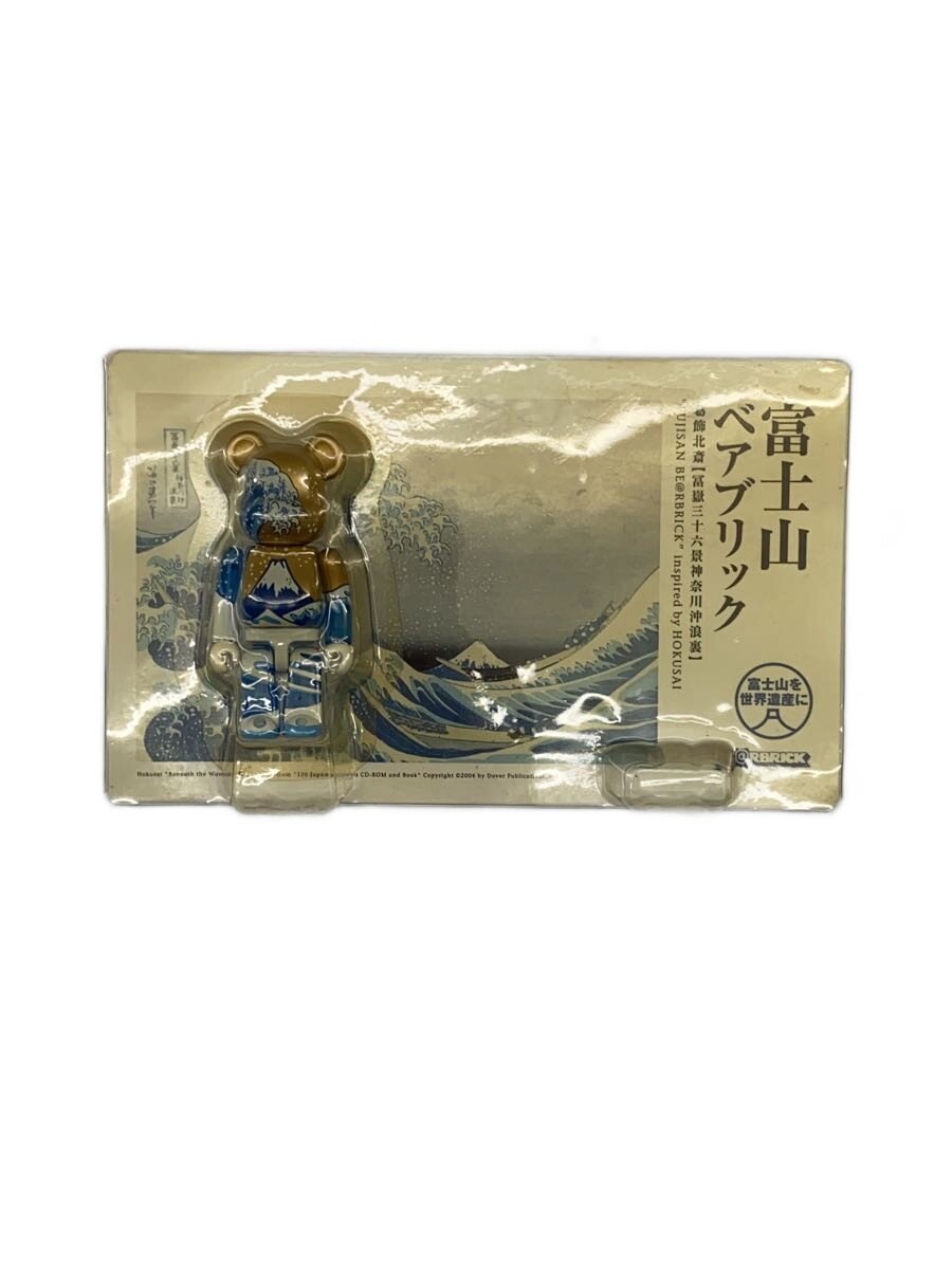 【中古】MEDICOM TOY◆ベアブリック100％/富士山/葛飾北斎/フィギュア【ホビー】