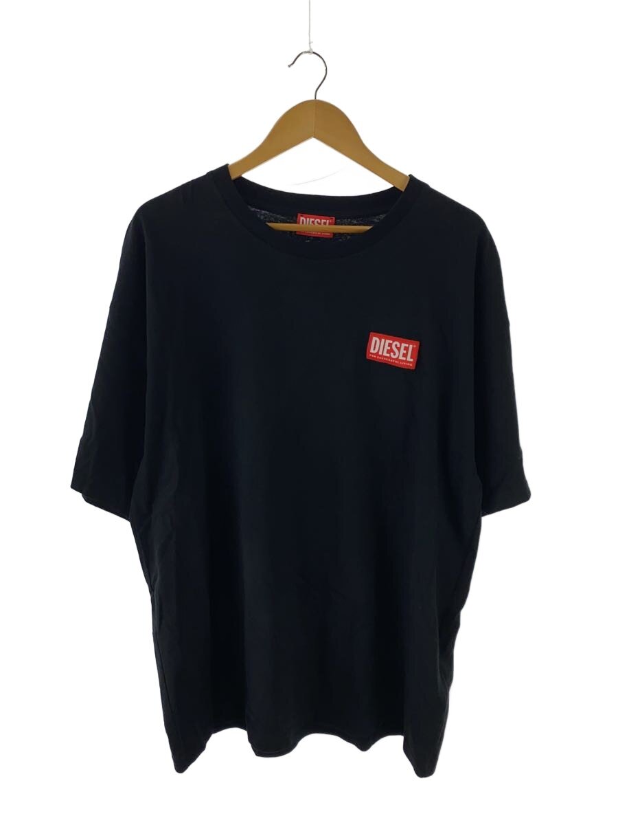 【中古】DIESEL◆プルオーバー/XL/綿織物/BLK/無地/A14947//【メンズウェア】