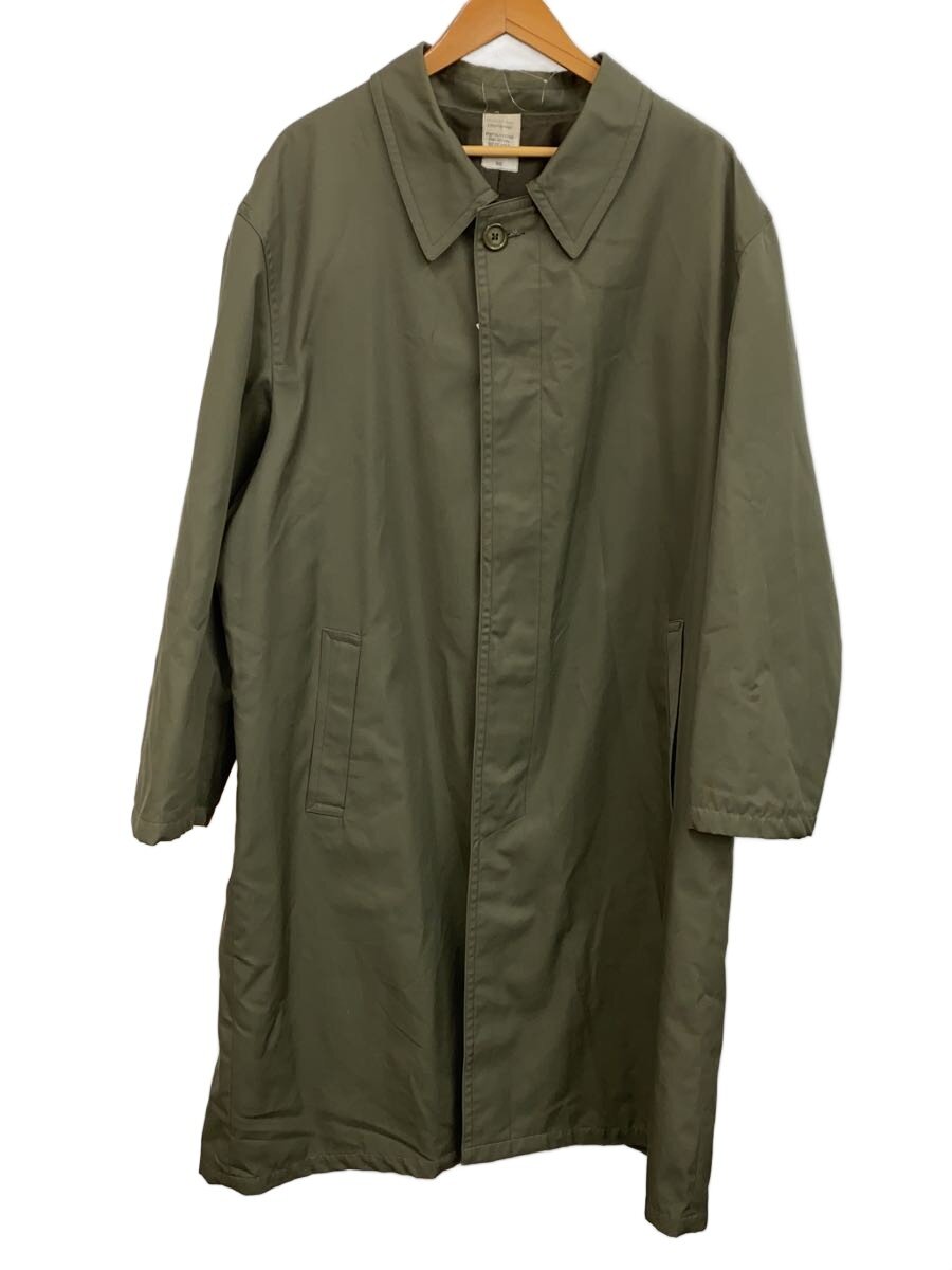 【中古】FRENCH MILITARY◆ステンカラー厚地の外套/XL/ポリエステル/KHK/無地/calaisiennes【メンズウェア】
