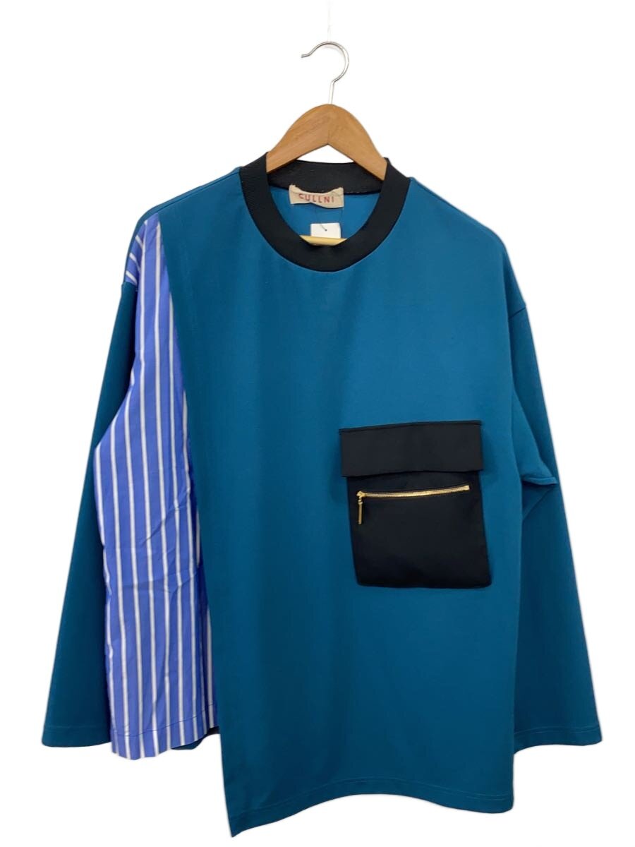 【中古】CULLNI◆長袖カットソー/1/ポリエステル/GRN/20-SS-049【レディース御召しもの】