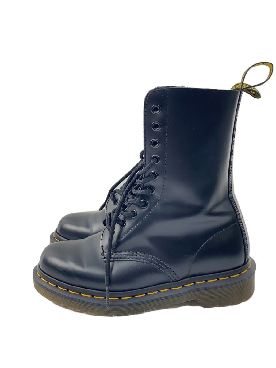 【中古】Dr.Martens◆ブーツ/37/BLK/なめし革/1490//【シューズ】