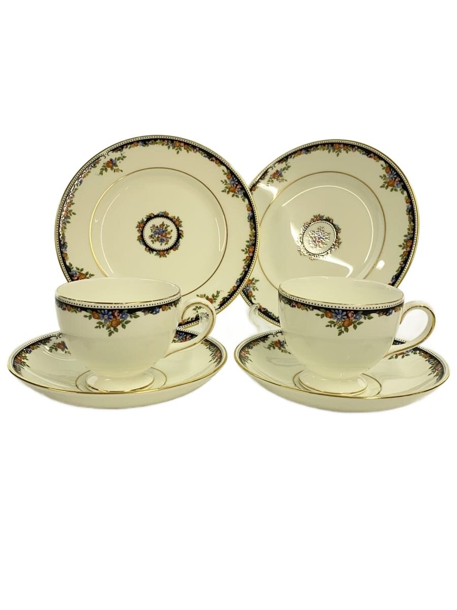 【中古】WEDGWOOD◆優勝杯\u0026ソーサー・プレート/オズボーン/有りの実/WHT【勝手もと設備】
