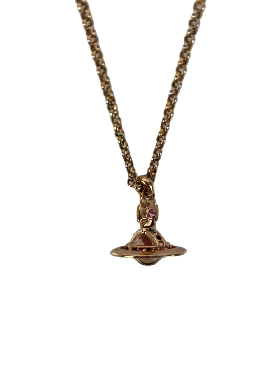 【中古】Vivienne Westwood◆NEW TINY ORB ネックレス/GLD/トップ有/レディース【服飾雑貨他】｜2ｎｄ STREET 店