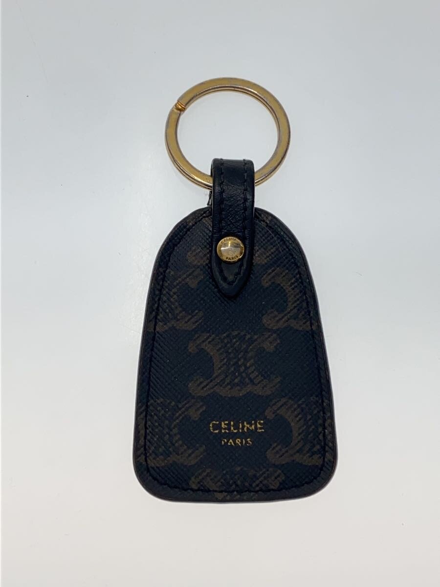 【中古】CELINE◆キーホルダー/レザー/BRW/レディース【服飾雑貨他】｜2ｎｄ STREET 店 9,187円
