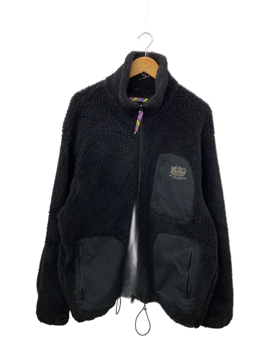 【中古】IS-NESS◆フリースジャケット/L/ポリエステル/BLK/1003AWJK05【メンズウェア】|2nd STREET 店