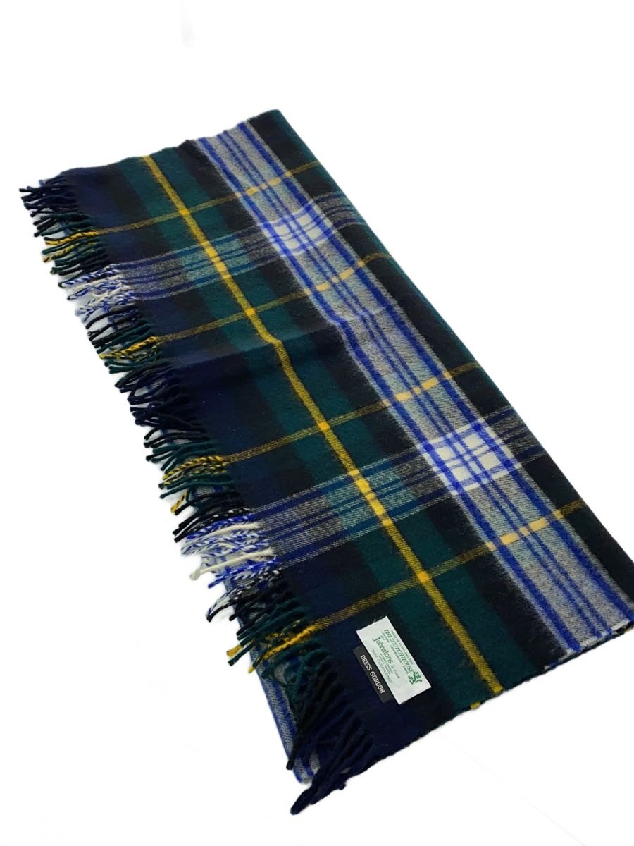 【中古】Johnston’s Of Elgin◆えり巻き/羊毛/マルチ色つや/照合のしるし/レディース/大判えり巻き【服飾雑貨他】
