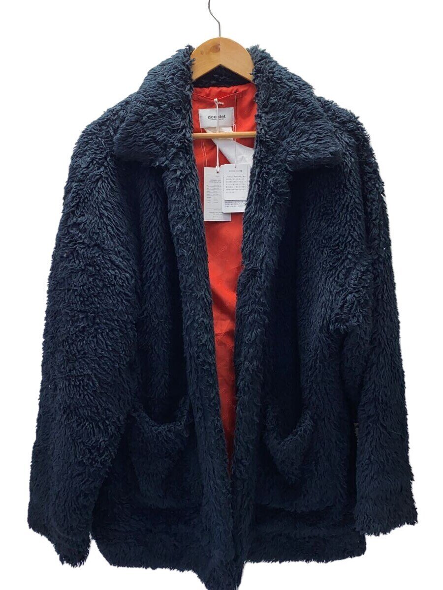 【中古】doublet◆上衣/M/綿織物/NVY/24AW14BL196【メンズウェア】