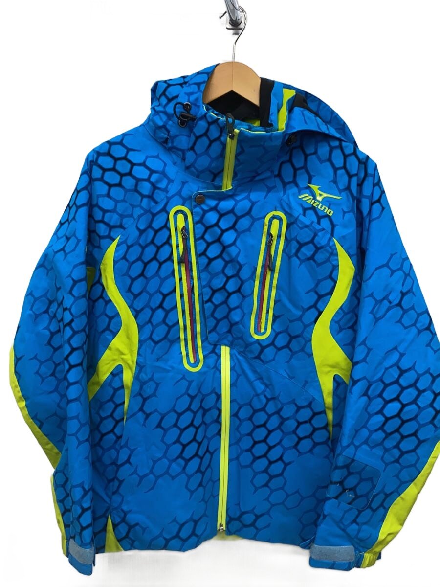 【中古】MIZUNO◆メンズジャケット/レーシングモデルジャケット/ウェアー/S/ブルー/A50MM-400【スポーツ】