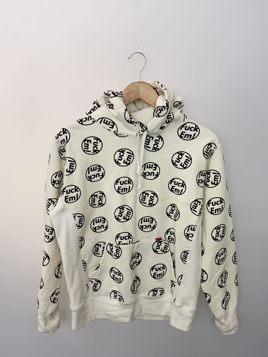 【中古】Supreme◆パーカー/S/コットン/WHT/Fuck Em/14AW/Pullover hoodieパーカー//【メンズウェア】｜2ｎｄ STREET 店