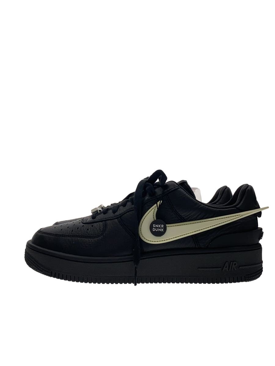 【中古】NIKE◆エア湖 フォース 1 LOW X AMBUSH/28珊/BLK【シューズ】