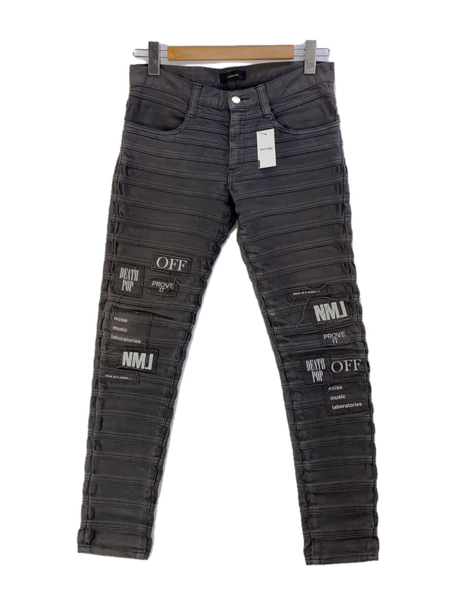 【中古】UNDERCOVER◆ハギパンツ/ボトム/1/コットン/GRY/04505-1/オマージュパッチ/ハイパワーストレッチ//【メンズウェア】|2nd STREET 店