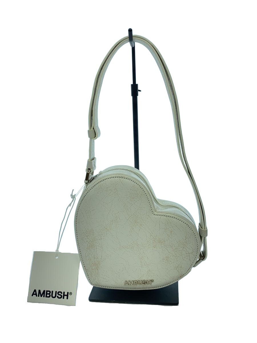 【中古】AMBUSH◆ショルダーバッグ/レザー/WHT【バッグ】｜2ｎｄ STREET 店