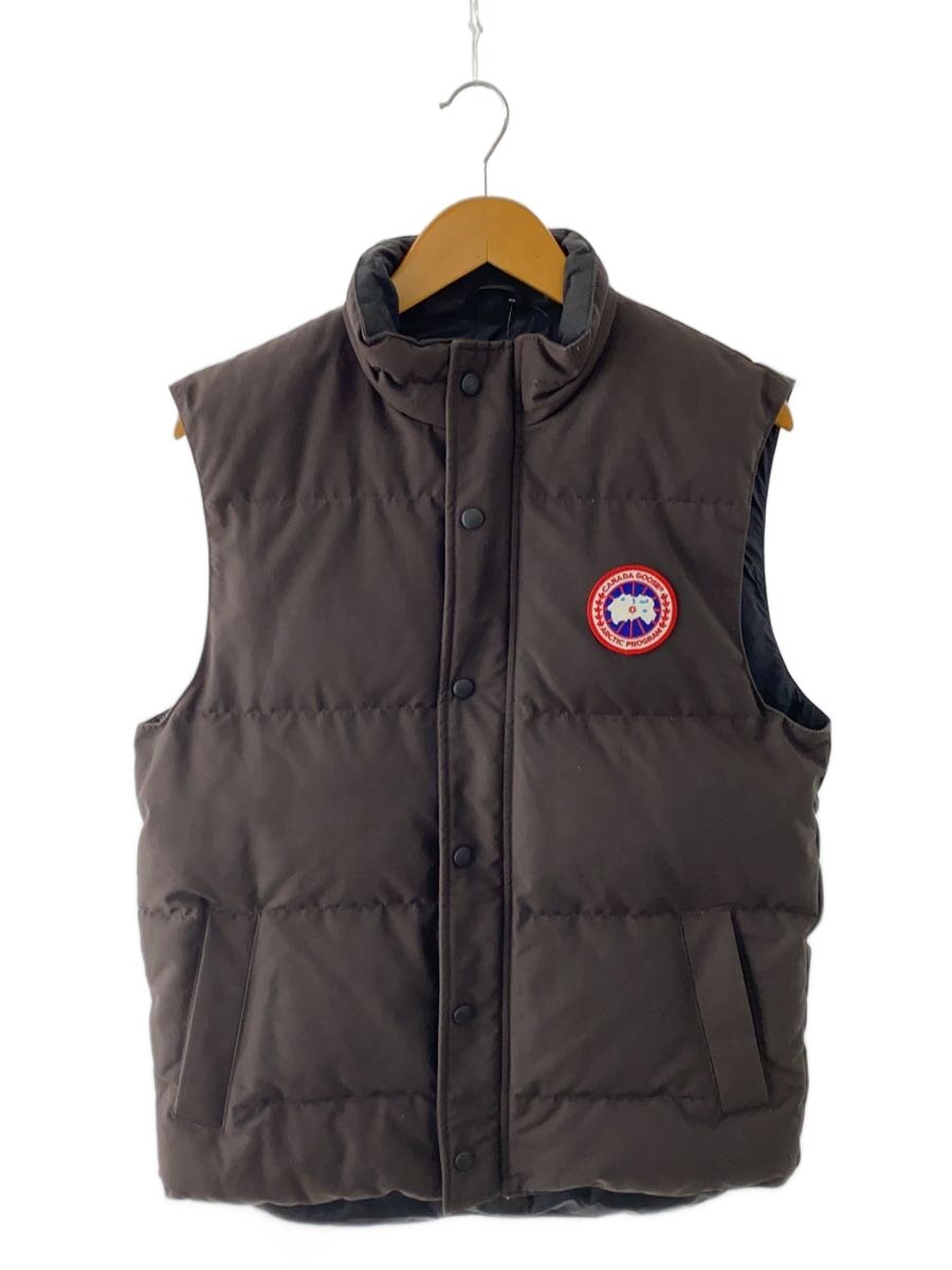 【中古】CANADA GOOSE◆ダウンベスト/M/ナイロン/BRW/4151M【メンズウェア】|2nd STREET 店