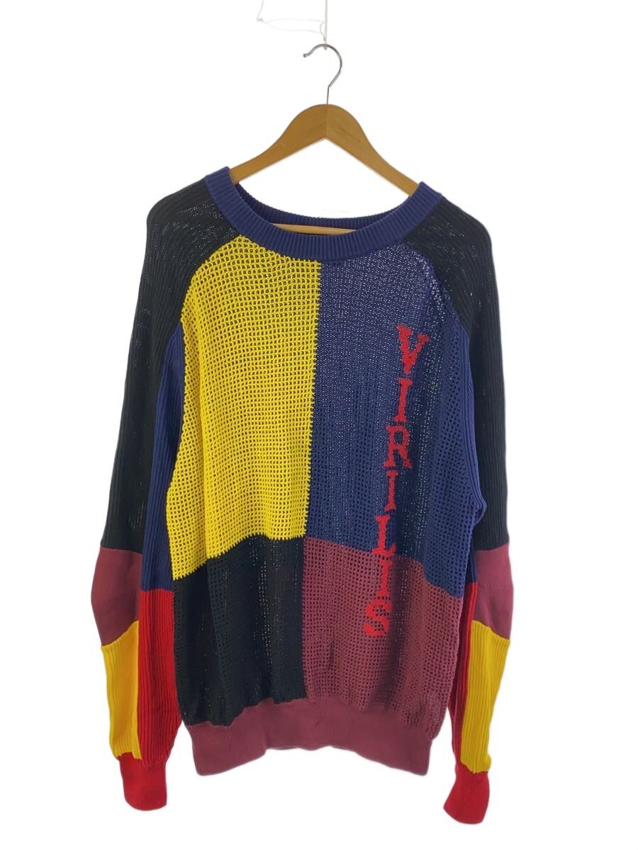 【中古】TOGA VIRILIS TOGA ARCHIVES◆ニット・セーター(厚手)/46/コットン/マルチカラー/TV91-XN342【メンズウェア】｜2ｎｄ STREET 店