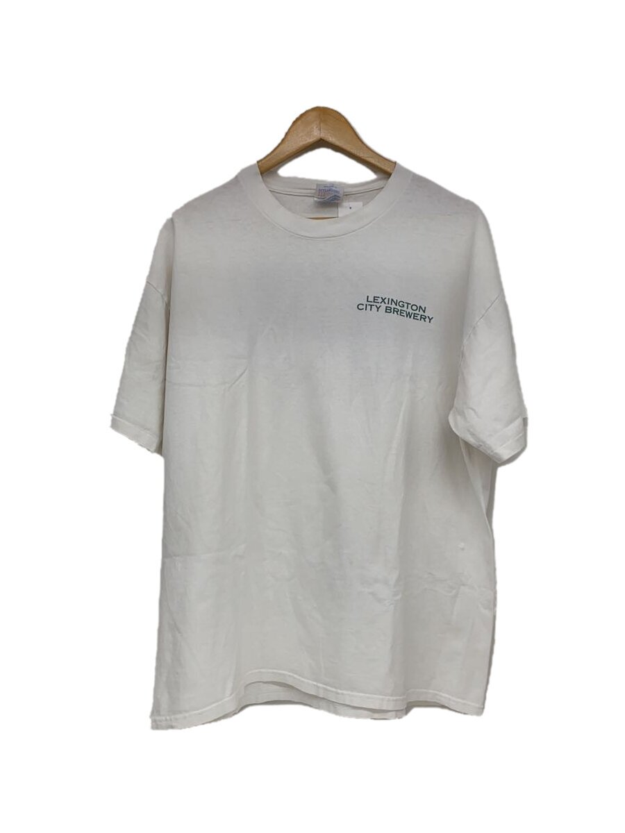 【中古】Hanes◆プルオーバー/XL/綿織物/WHT/無地【メンズウェア】