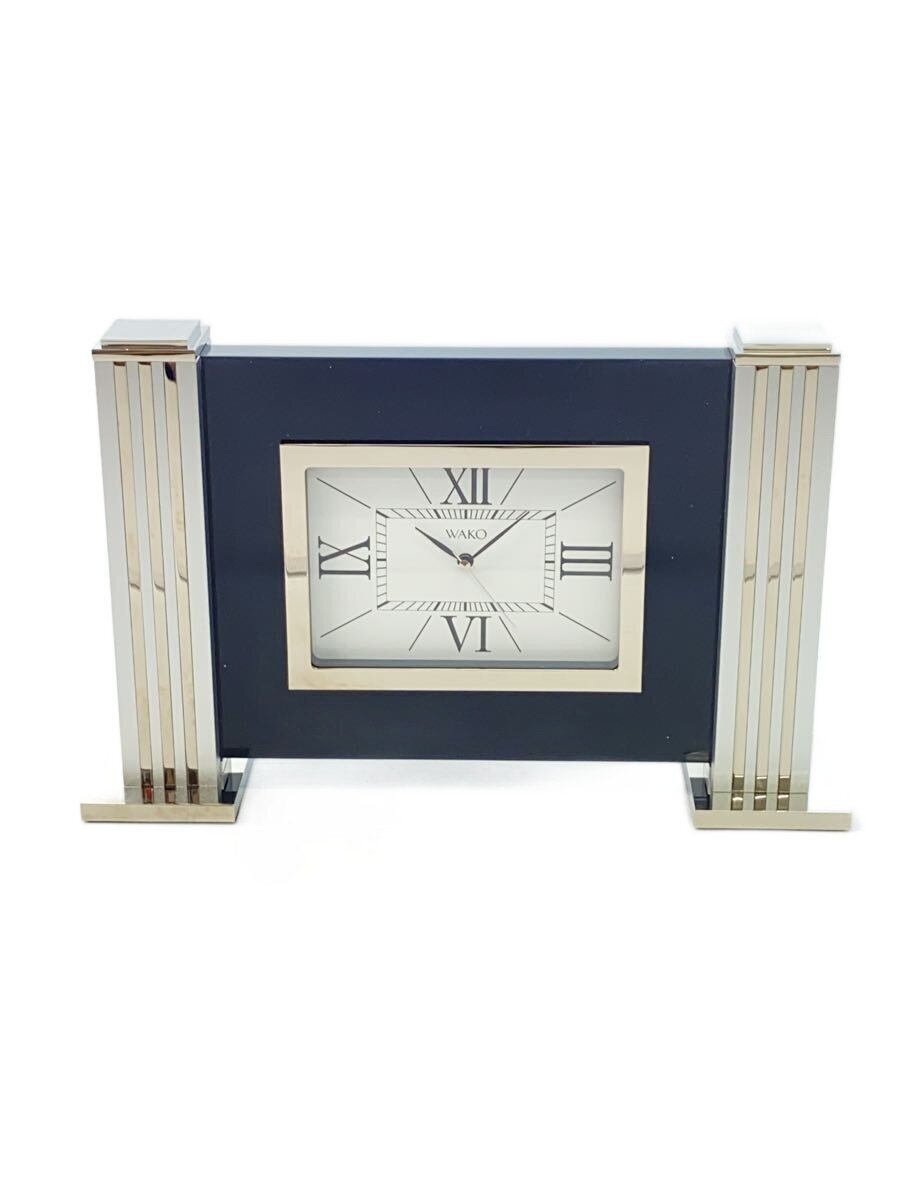 楽天市場】WAKO【和光】クロック 置時計 クオーツ QW907G オニキス